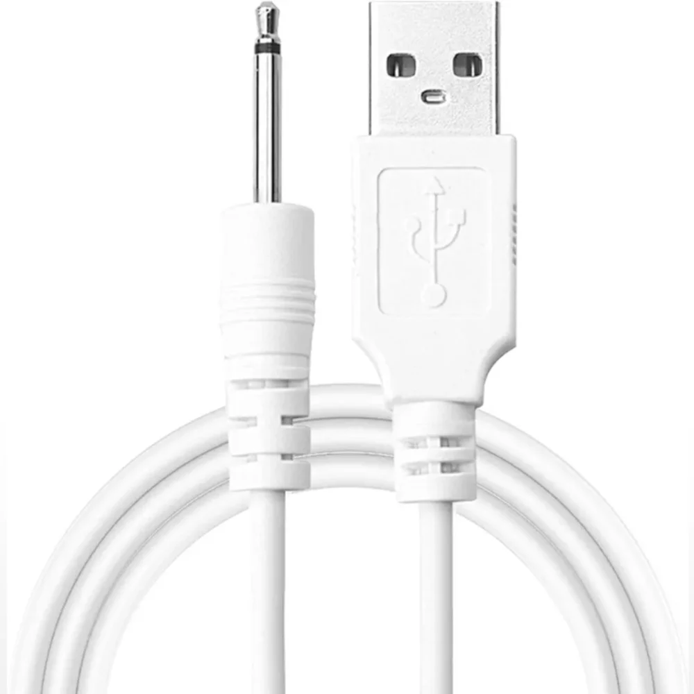 Original Replacement DC Charging Cable USB Cord for Rechargeable Wand Massagers